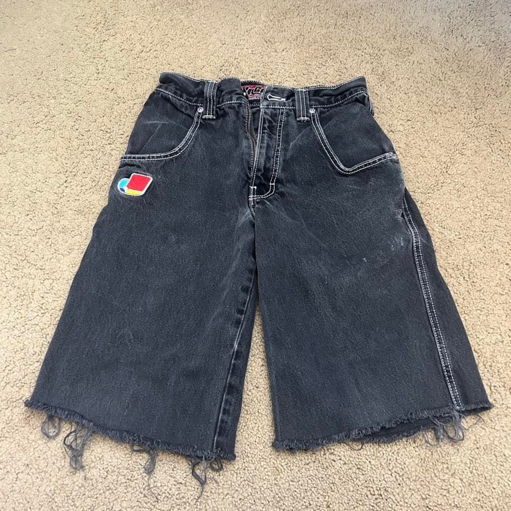 Black Twin Cannon JNCO jorts 28x30